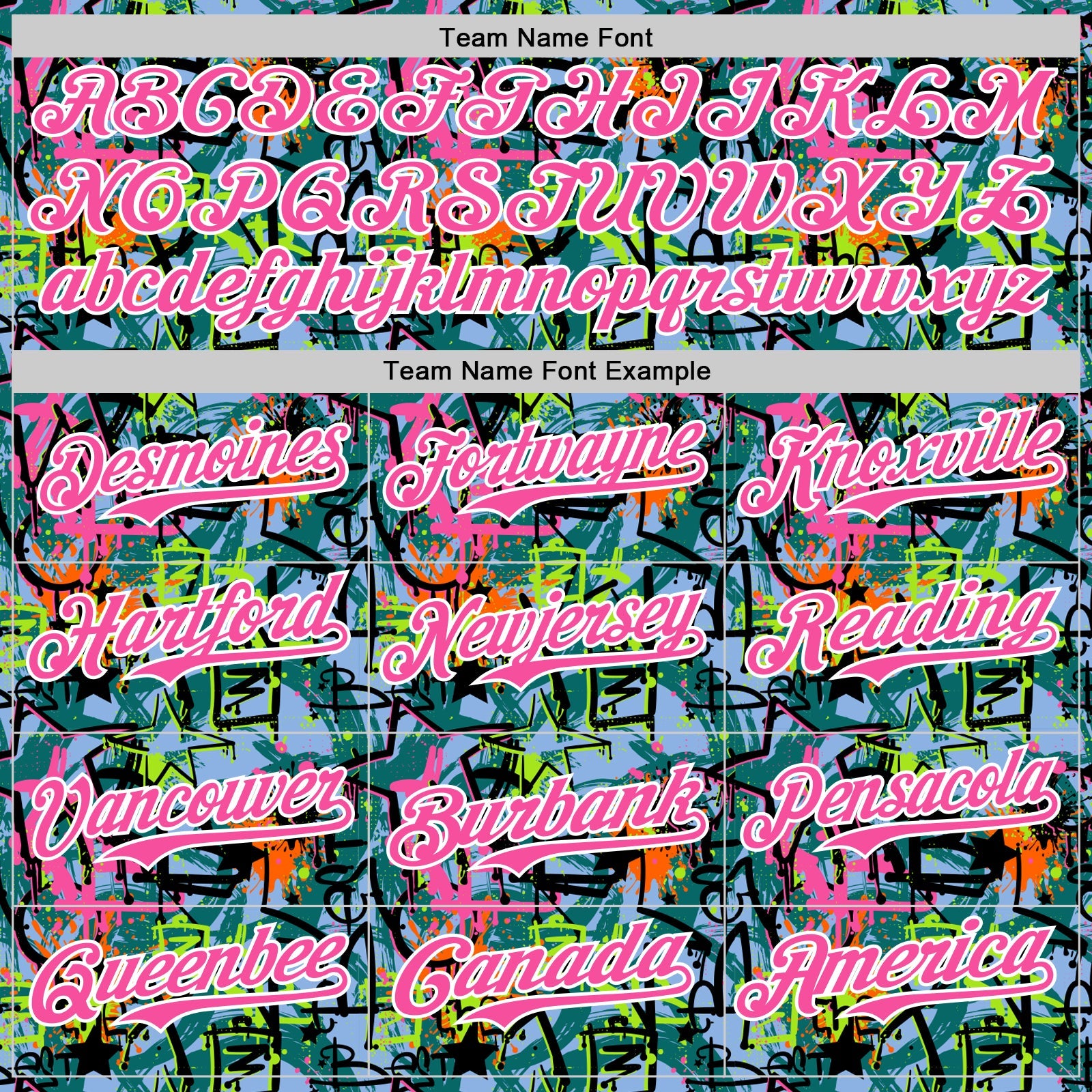 Custom Graffiti Pattern Pink-White Splatter Authentic Baseball Jersey