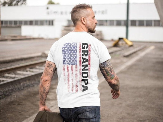 Grandpa shirt, Patriotic Grandpa Shirt, Grandfather Shirt, Gifts for Grandpa