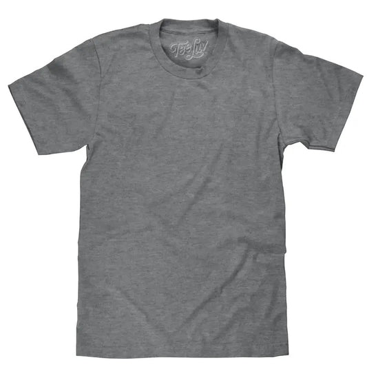 Graphite Gray Heather Blank T-Shirt - Gray Hoodie, Sweatshirt | InkThreadWorks.com