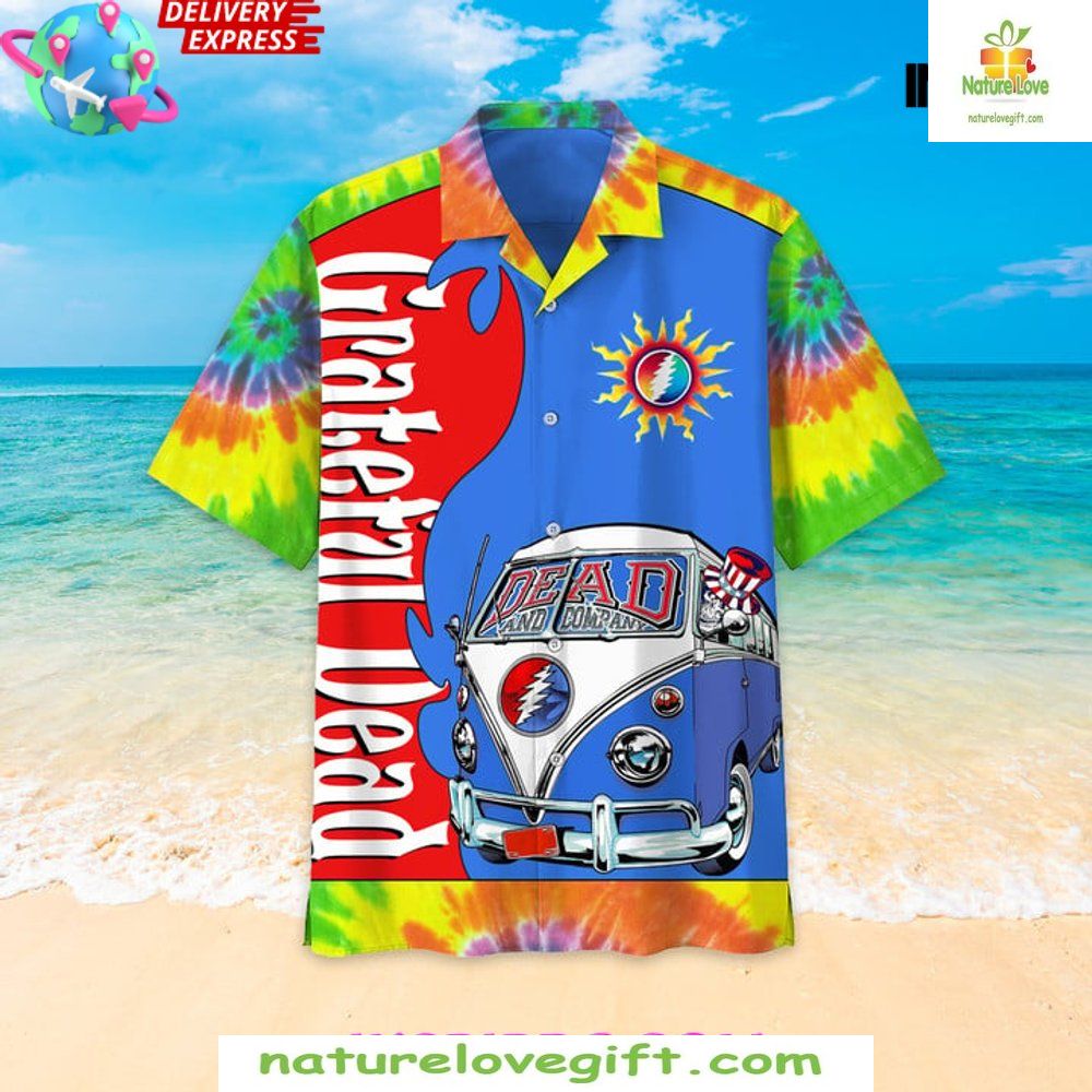 Grateful Dead Hawaiian Shirt Summer Design
