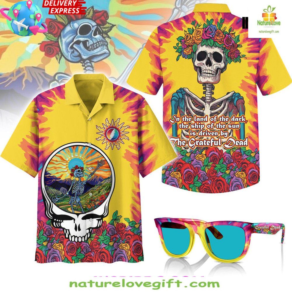 Grateful Dead Hawaiian Shirt Limited Edition Vibes