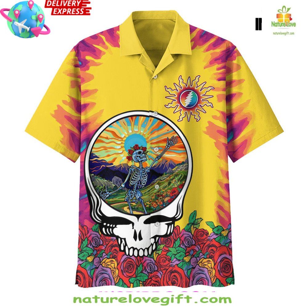 Grateful Dead Hawaiian Shirt Limited Edition Vibes