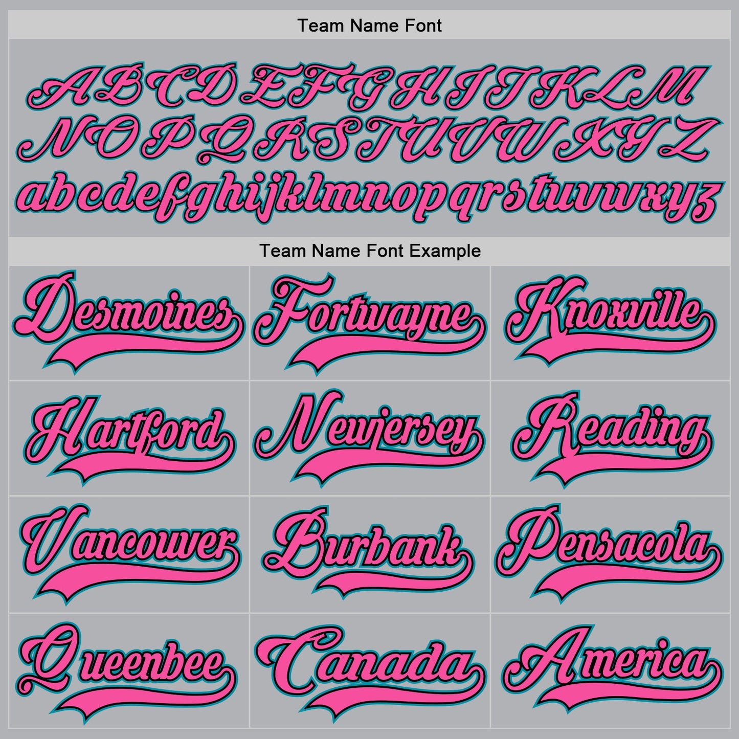 Custom Gray Teal Black-Pink Hockey Jersey