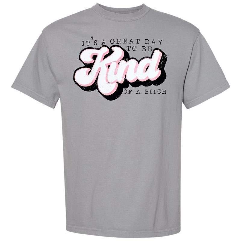 Great Day To Be Kind Comfort Colors T-Shirt Hoodie, Sweatshirt | InkThreadWorks.com