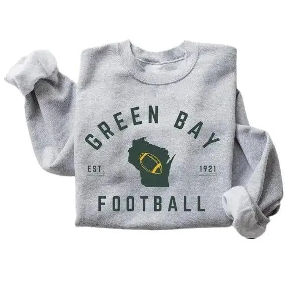 Green Bay Football Sweatshirt, Trendy Green Bay Football Fan Sweatshirts, Green Bay Game Day Sweatshirt T-Shirts, Hoodie