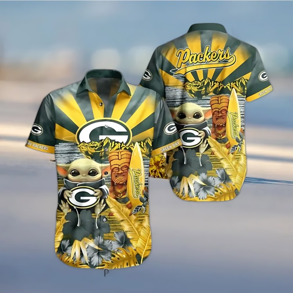 Green Bay Packers Baby Hawaiian Shirt Island Adventure 683809
