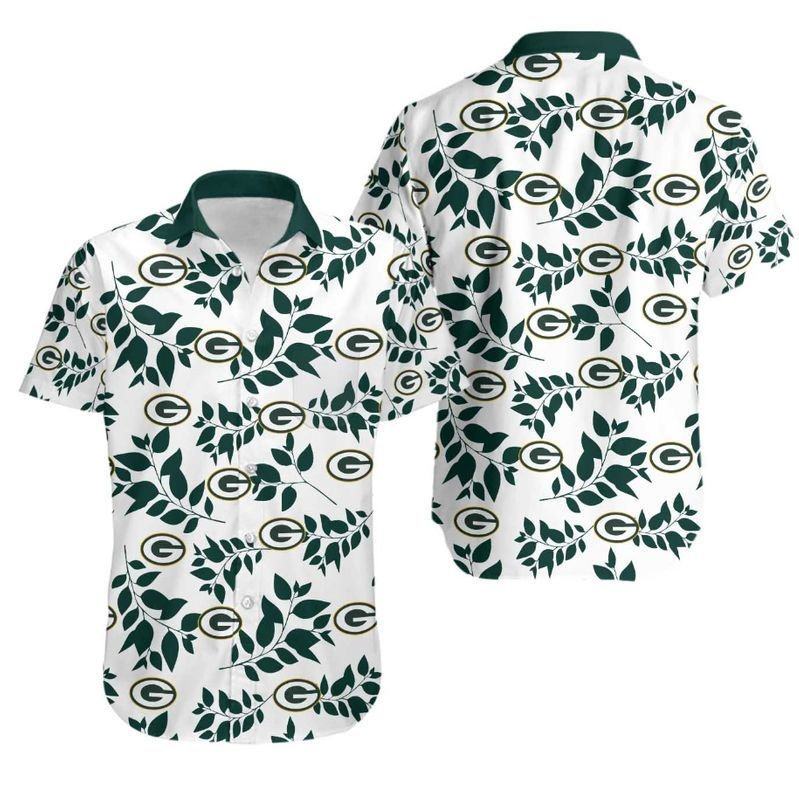 Green Bay Packers Leafy Vines Hawaiian Shirt 620447