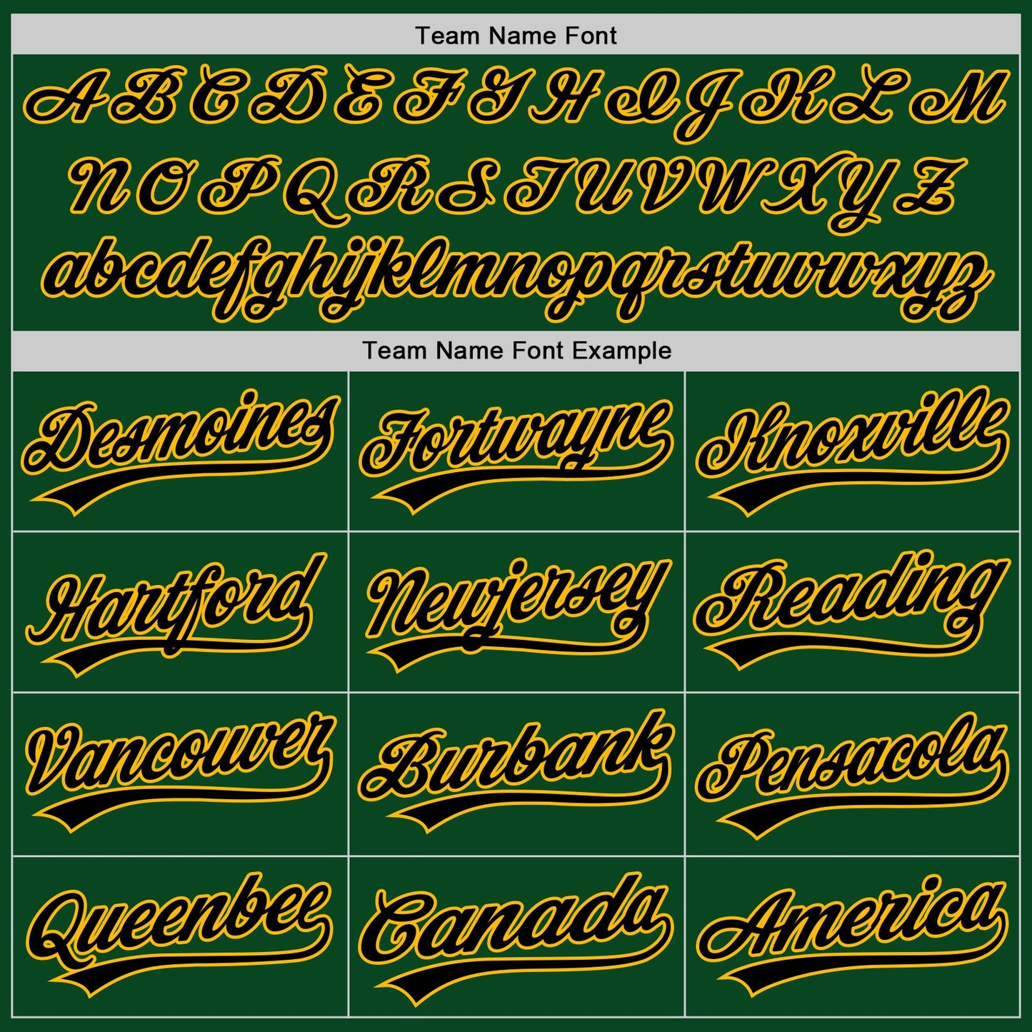Custom Green Gold-Black Authentic Throwback Baseball Jersey
