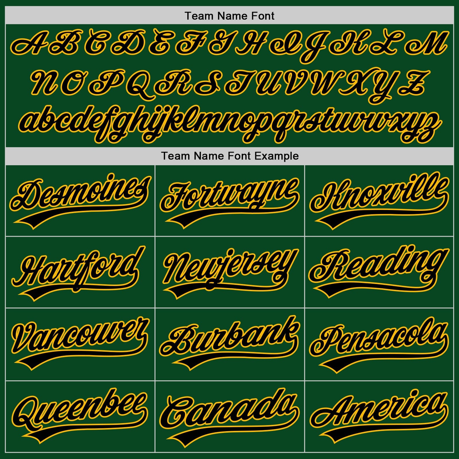 Custom Green Gold-Black Authentic Throwback Baseball Jersey