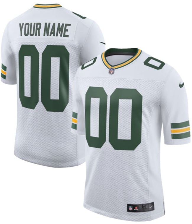 Green Bay Packers Active Player Custom White 2025 New Vapor Untouchable Limited