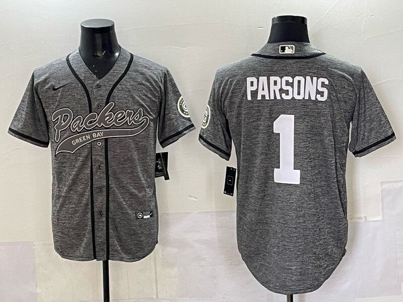 Green Bay Packers #1 Micah Parsons Packers Collaboration Style 2