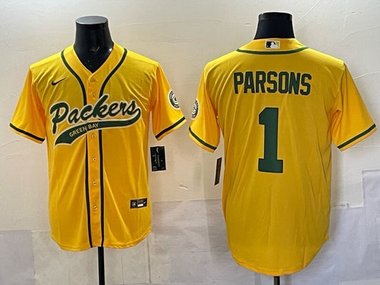 Green Bay Packers #1 Micah Parsons Packers Collaboration Style 8