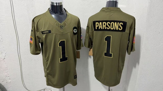 Green Bay Packers #1 Micah Parsons Style 2