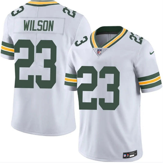 Green Bay Packers #23 Emanuel Wilson White 2025 Vapor Untouchable Limited