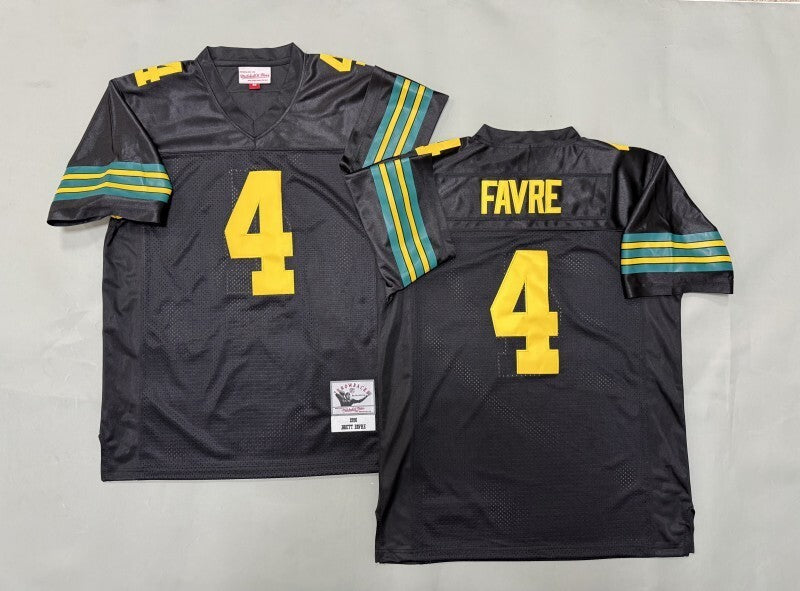 Green Bay Packers #4 Brett Favre Green Bay Packers Style 6