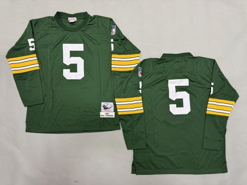 Green Bay Packers #5 Paul Hornung Green Bay Packers Style 4