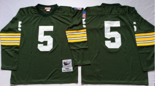 Green Bay Packers #5 Paul Hornung Throwback (3)_conew2