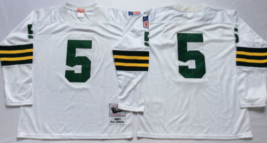 Green Bay Packers #5 Paul Hornung Throwback (4)_conew2