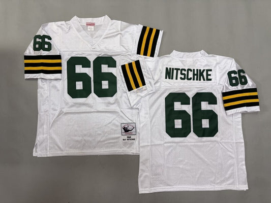 Green Bay Packers #66 Ray Nitschke Green Bay Packers Style 1