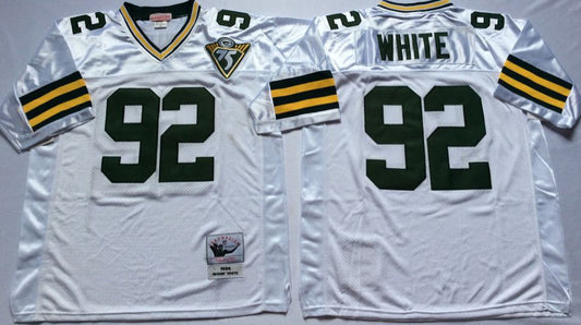 Green Bay Packers #92 Reggie White Throwback Style 1