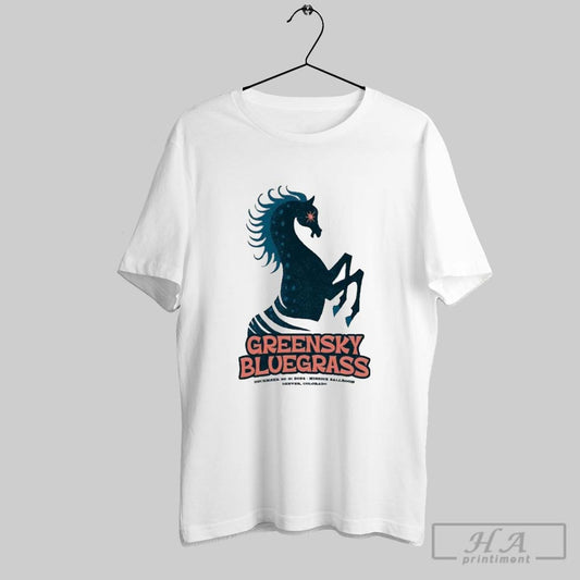 Greensky Bluegrass Mission Ballroom 2024 Nye Event T Shirts