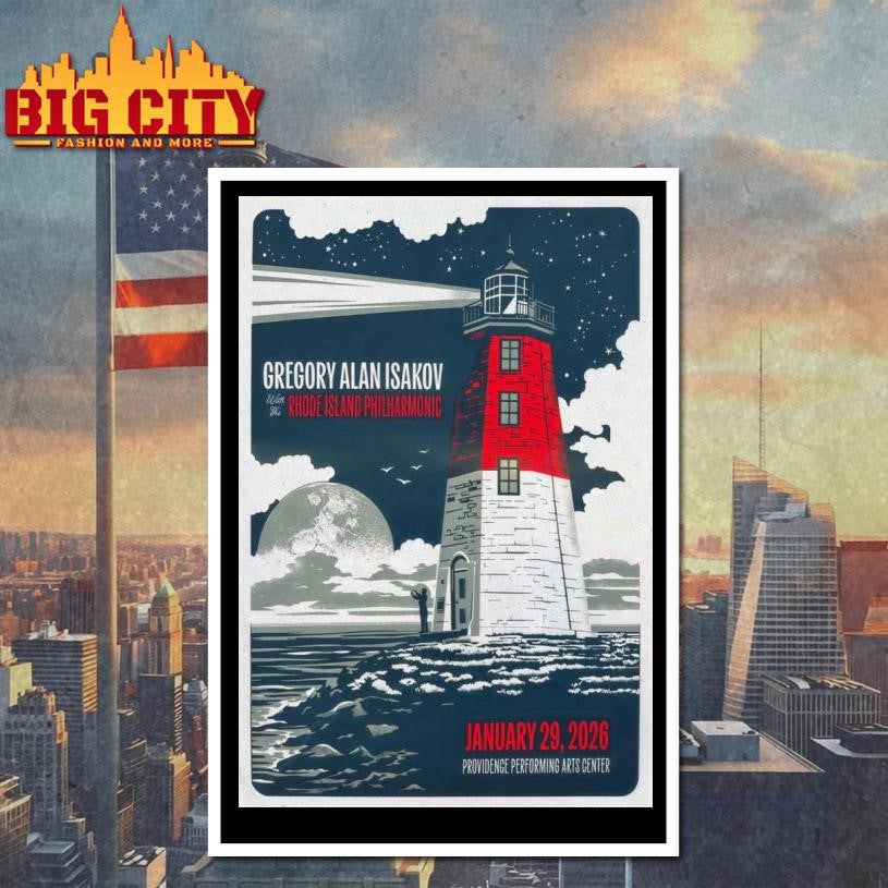 Gregory Alan Isakov 1-29-2026 Providence RI Poster Shirt