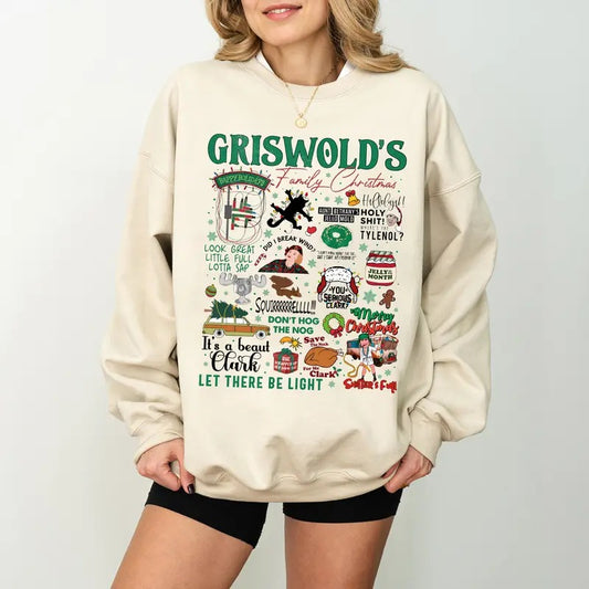 Griswold Christmas Sweatshirt, Christmas Movie Shirt, Home Alone Shirt, Christmas Party Tee