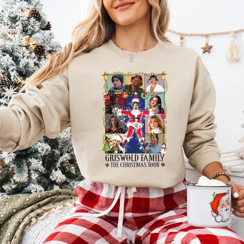 Griswold Family Christmas Sweatshirt, National Lampoon's Christmas Vacation shirt, You Serious Clark Tee, Funny Cousin...