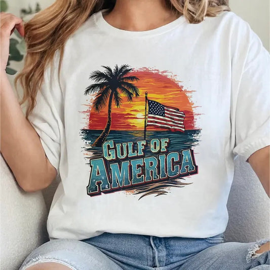 Gulf Of America Graphic Top