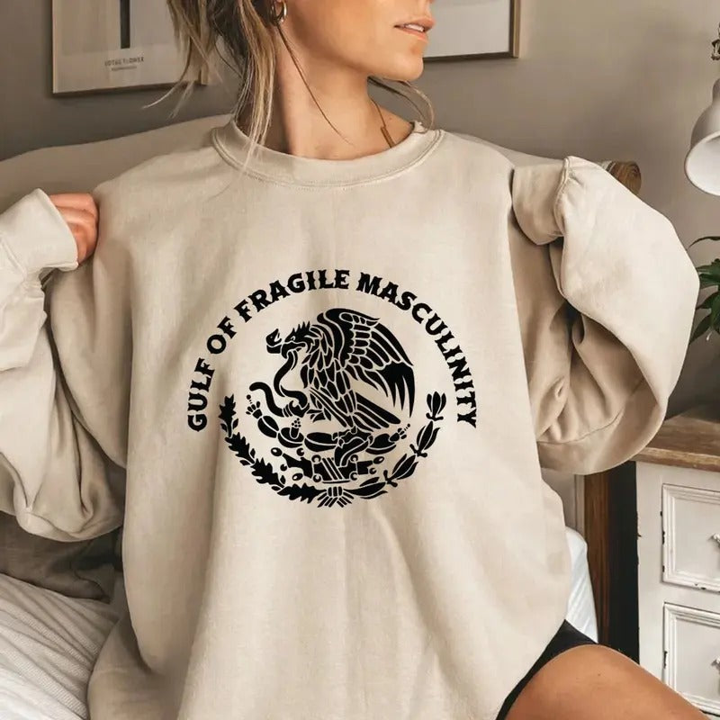 Gulf Of Mexico Hoodie Sweatshirt, Mexican Pride T Shirt, Mexican Lover, Unisex Sweater Pullover Tee | InkThreadWorks.com