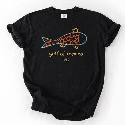 Gulf of Mexico t-shirt, Subtle Trump tee, fisherman aesthetic beach shirt, Gulf Coast Mexico Lover, Spring Break Shirt...
