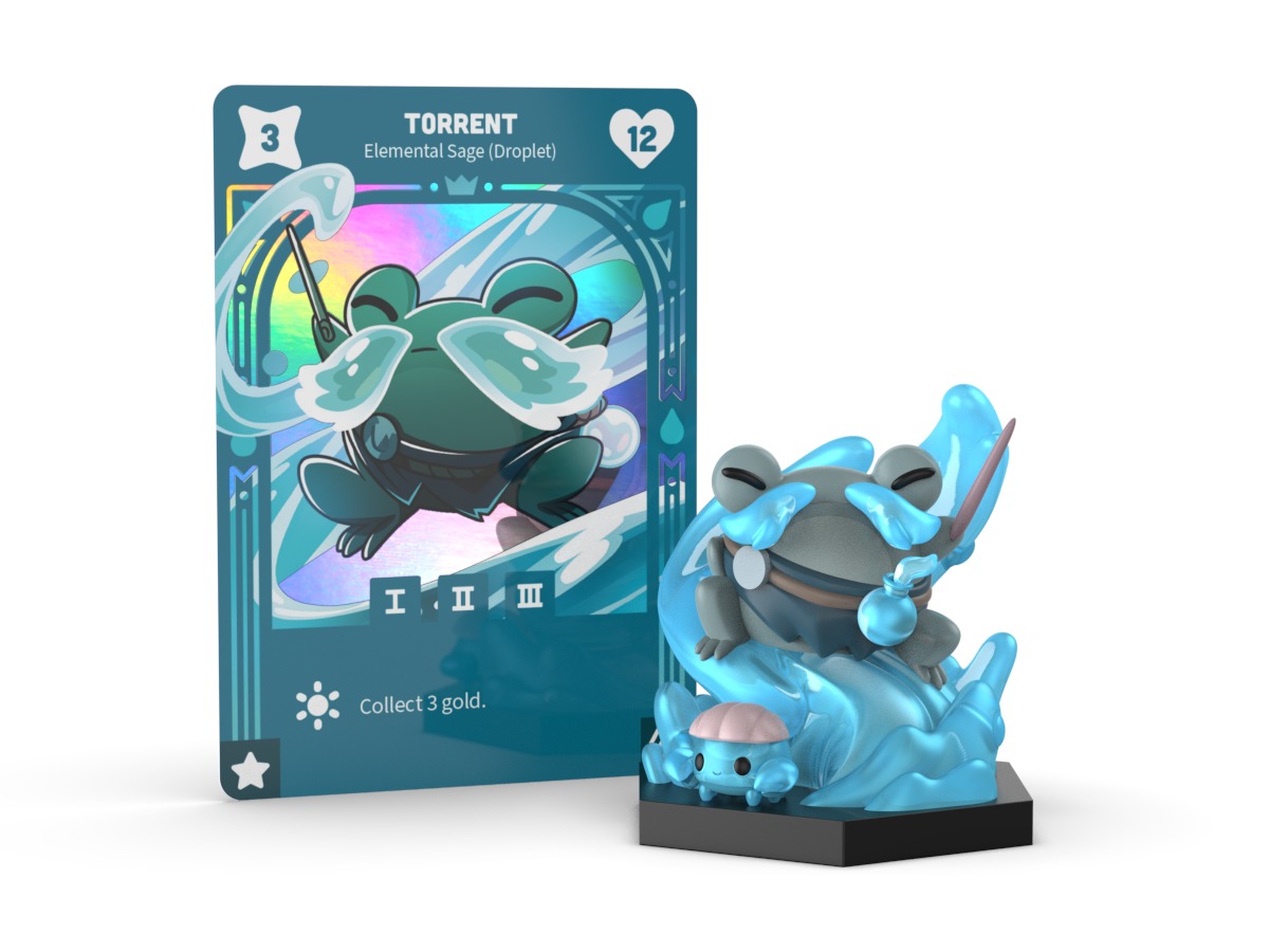 Command of Nature: Torrent the Droplet Sage Vinyl Figure