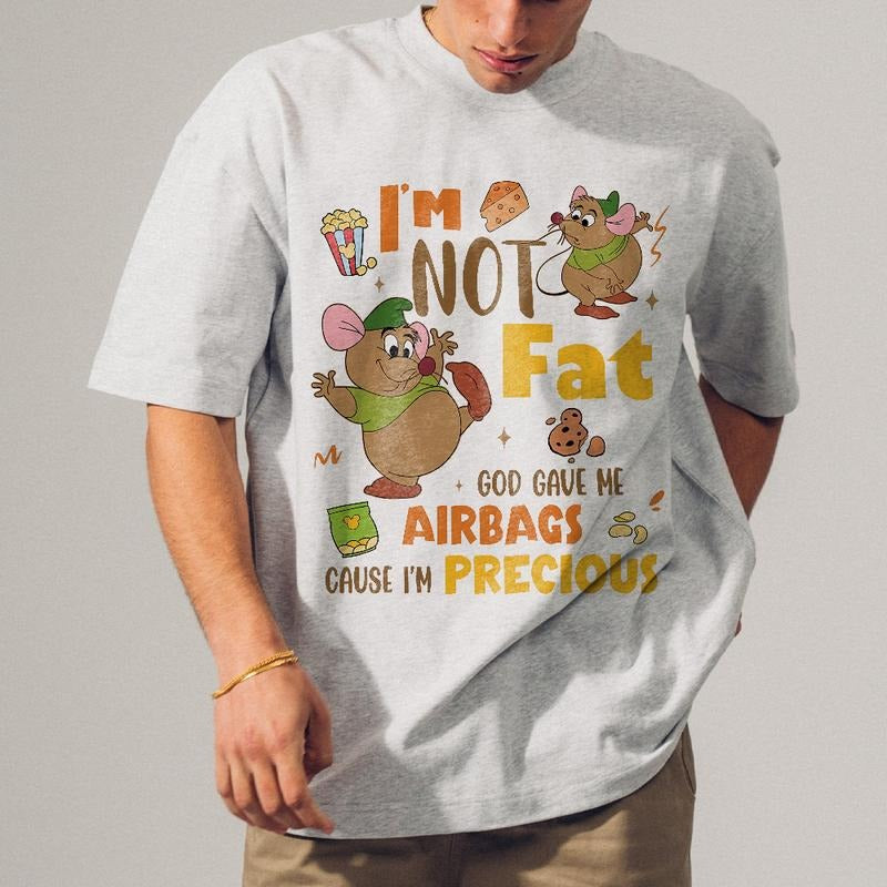 Gus Gus I'm Not Fat God Gave Me Airbags Cause I'm Precious Shirt, The Snack Tour Tee, Mouse T-SHirt