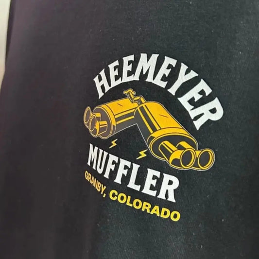 HEEMEYER MUFFLER shirt sleeve shirt, Unisex Cotton Fabric Hoodie, Sweatshirt | InkThreadWorks.com