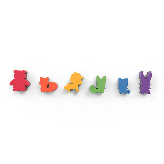 Here to Slay: 6-Class Meeple Set