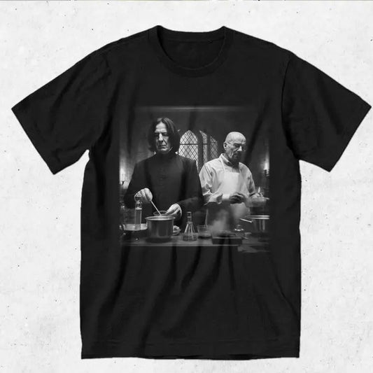 Haarry Severus Sna.pe And W.alter Pot.ter Vintage Unisex Christmas Sweatshirt/T-shirt - Classic Graphic Tee Cotton Menswear