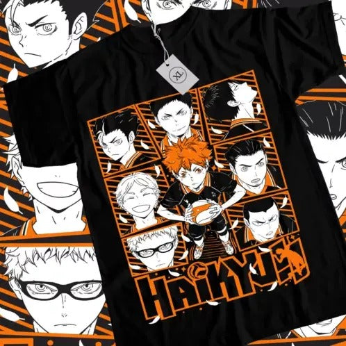 Haikyuu T-shirt Volleyball Kuroo Tetsurou Kozume Kenma Anime Shirt All Size Hoodie, Sweatshirt | InkThreadWorks.com