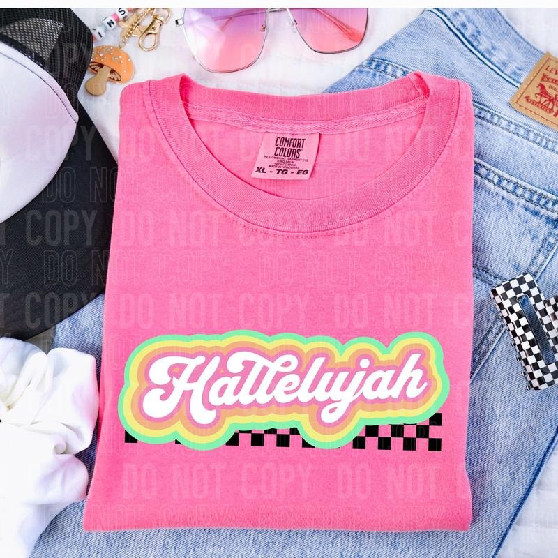 Hallelujiah DTF Transfers - THIS IS NOT A SHIRT Hoodie, Sweatshirt | InkThreadWorks.com