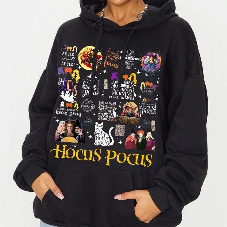 Halloween Hocus Pocus Quotes Unisex Shirt | Hoodie | Sweater Sweatshirt | InkThreadWorks.com