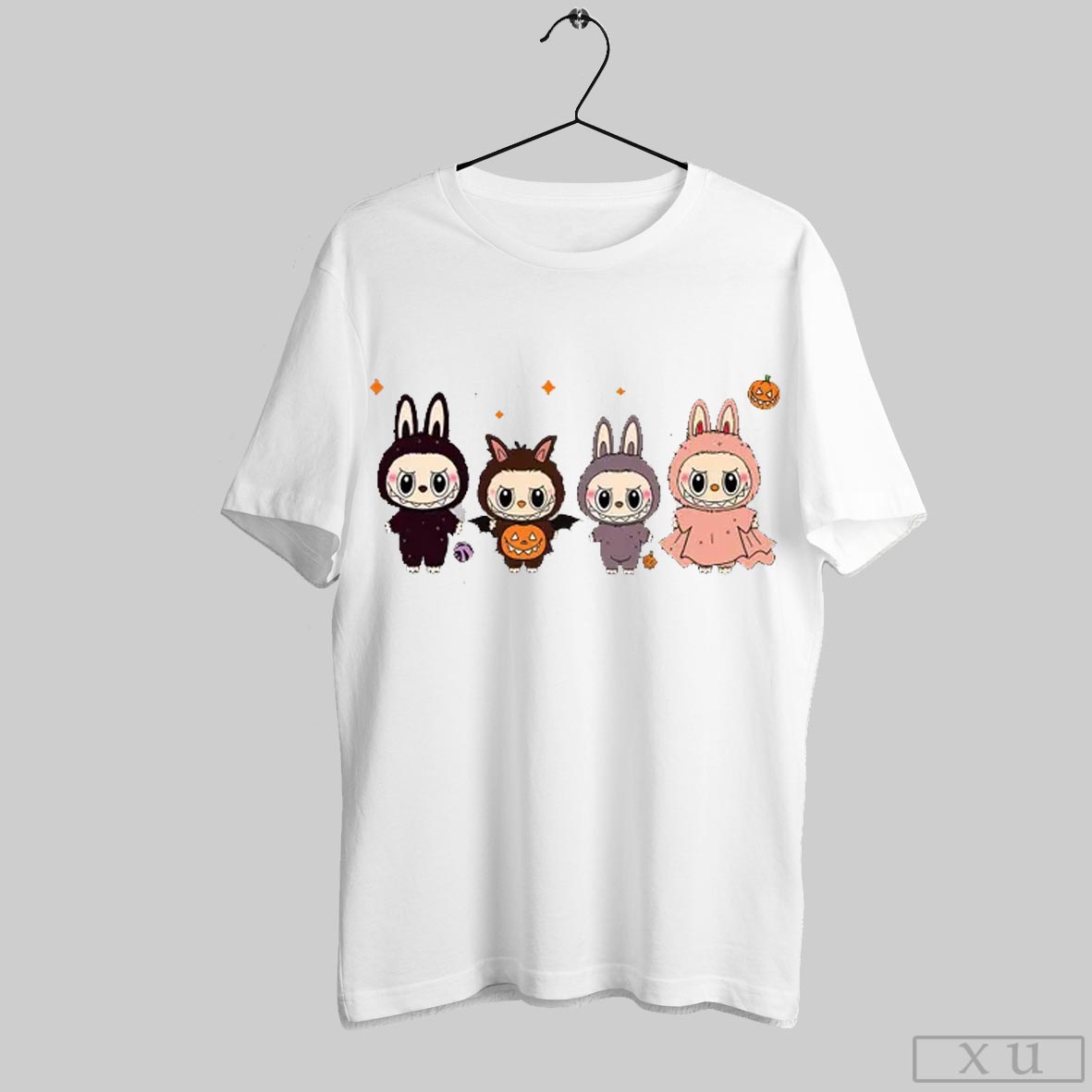 Halloween Labubu Monster Graphic