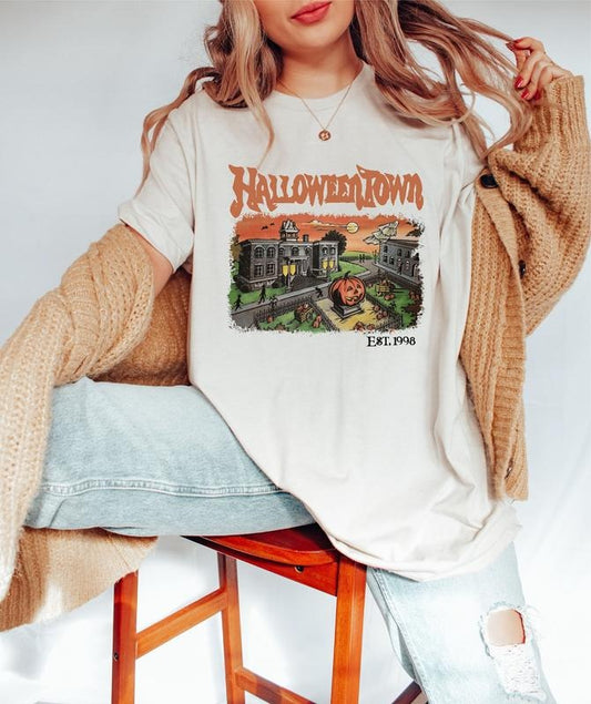 Halloween Town Shirt, Halloween Town Est 1998, Halloween Sweatshirt, Halloween Pumpkin Shirt, Halloween Party Gift Hoodie