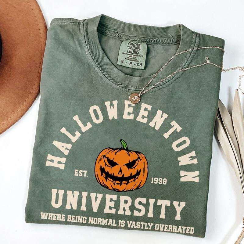 Halloweentown Est 1998 Shirt, Halloweentown University T-shirt, Halloween Comfort Colors Shirt, Pumpkin Tee, Halloween...