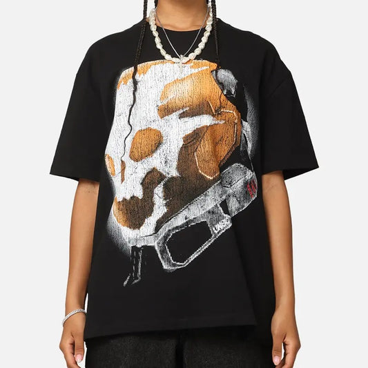 Halo Halo Reach Emile Big Head T-Shirt Trending Movie Shirt Menswear Womenswear Streetwear Movie Fans Graphic Casual Clothing Crewneck Top