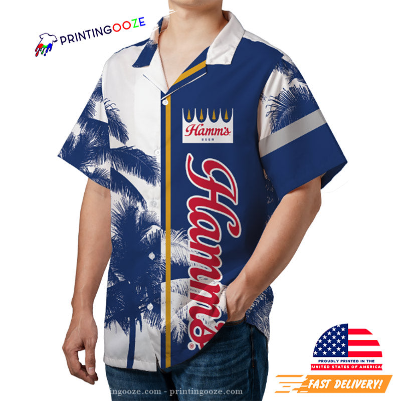 Hamms Beer Hawaiian Shirt