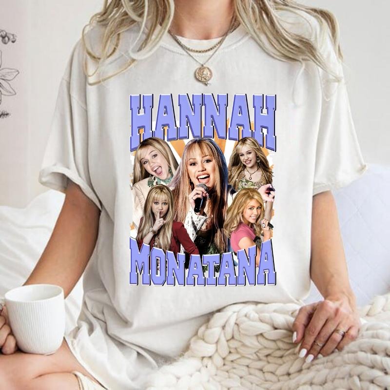 Hanah Montana Muley Circus  2024 Cotton Crewneck T-Shirt Hoodie, Sweatshirt | InkThreadWorks.com