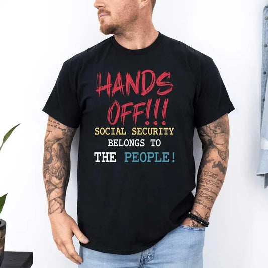Handdss Offf T-Shirt, Handdss Offf Protest T-Shirt, Politicall Handdss Offf Hoodie, Sweatshirt | InkThreadWorks.com