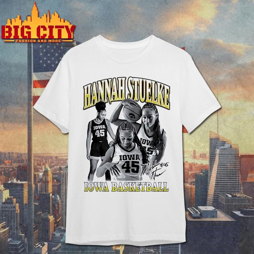 Hannah Stuelke Iowa Hawkeyes player collage Shirt