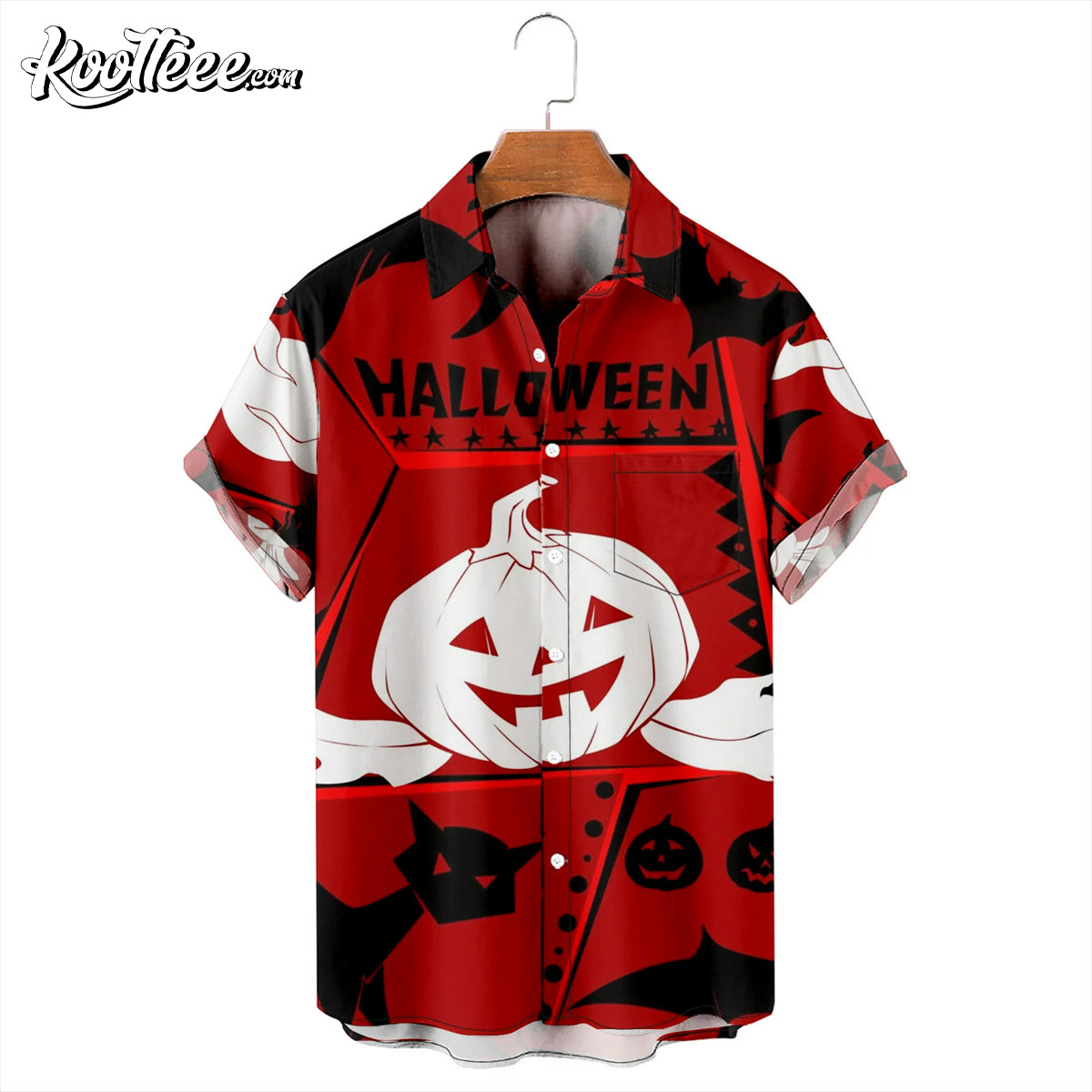 Happy Halloween Pumpkin Lantern Hawaiian Shirt