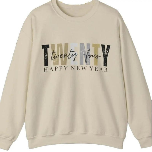 Happy New Year 2024 Sweatshirt - Style with our Unisex Crewneck for New Year's Eve Party! T-Shirts, Hoodie