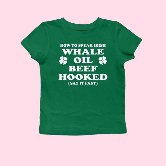 Happy St Patrick's Day Ireland Shamrock Baby Tee Pub Beer Paddy's Day Irish Paddies